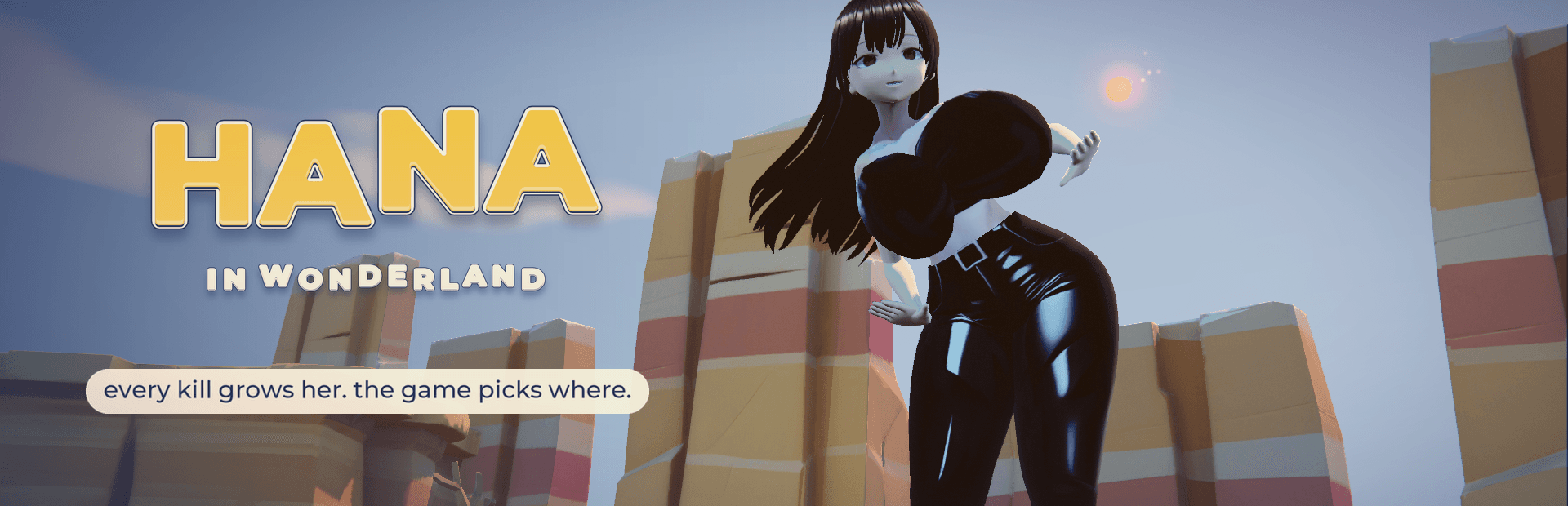 Hana In Wonderland — Roguelike breast expansion game by Watermelon Universe